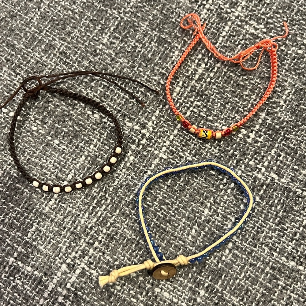 Three bracelet set